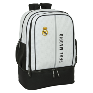 Sac à dos de Sport Real Madrid C.F. 24/25 Blanc Gris