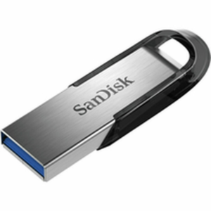 Clé USB SanDisk ULTRA FLAIR Noir/Argenté 64 GB