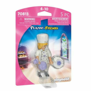 Personnage articulé Playmobil Playmo-Friends Pâtissier (5 pcs)