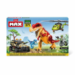 Jeu de construction + figurines Zuru Max Dino