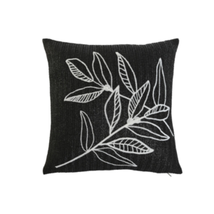 Coussin Home ESPRIT Blanc Noir